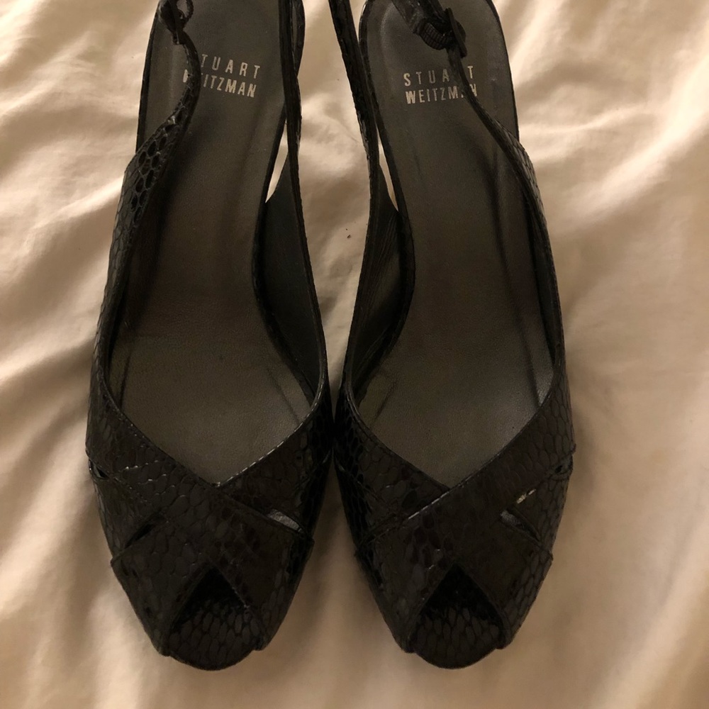Stuart Weitzman Low Platform Pumps Gently Worn!!! - image 1